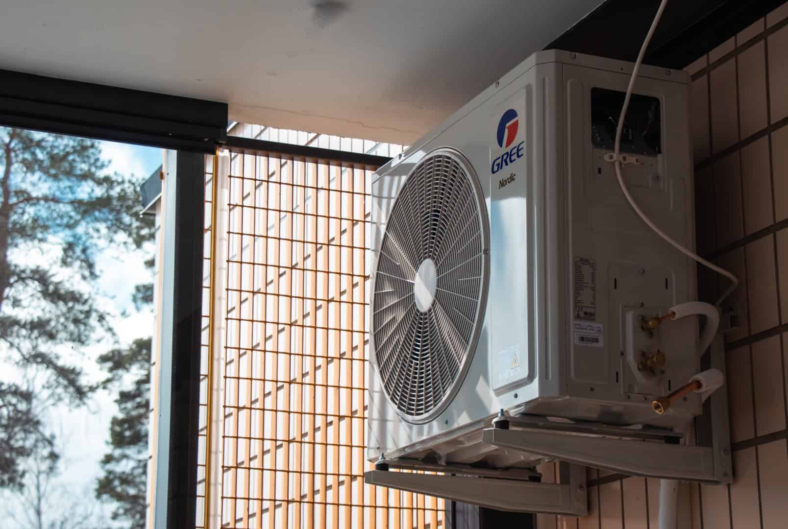 RH Kylmätekniikan asentama GREE ilmalämpöpumppu